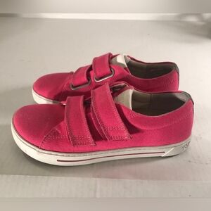 Birkenstock Kids Pink Velcro Sneakers